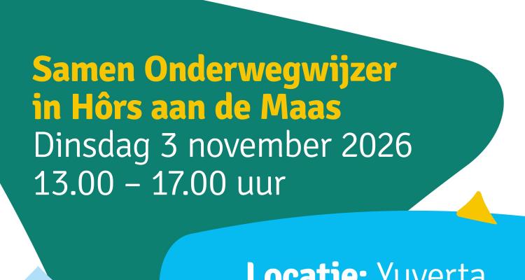 Samen Onderwegwijzer in Hôrs aan de Maas