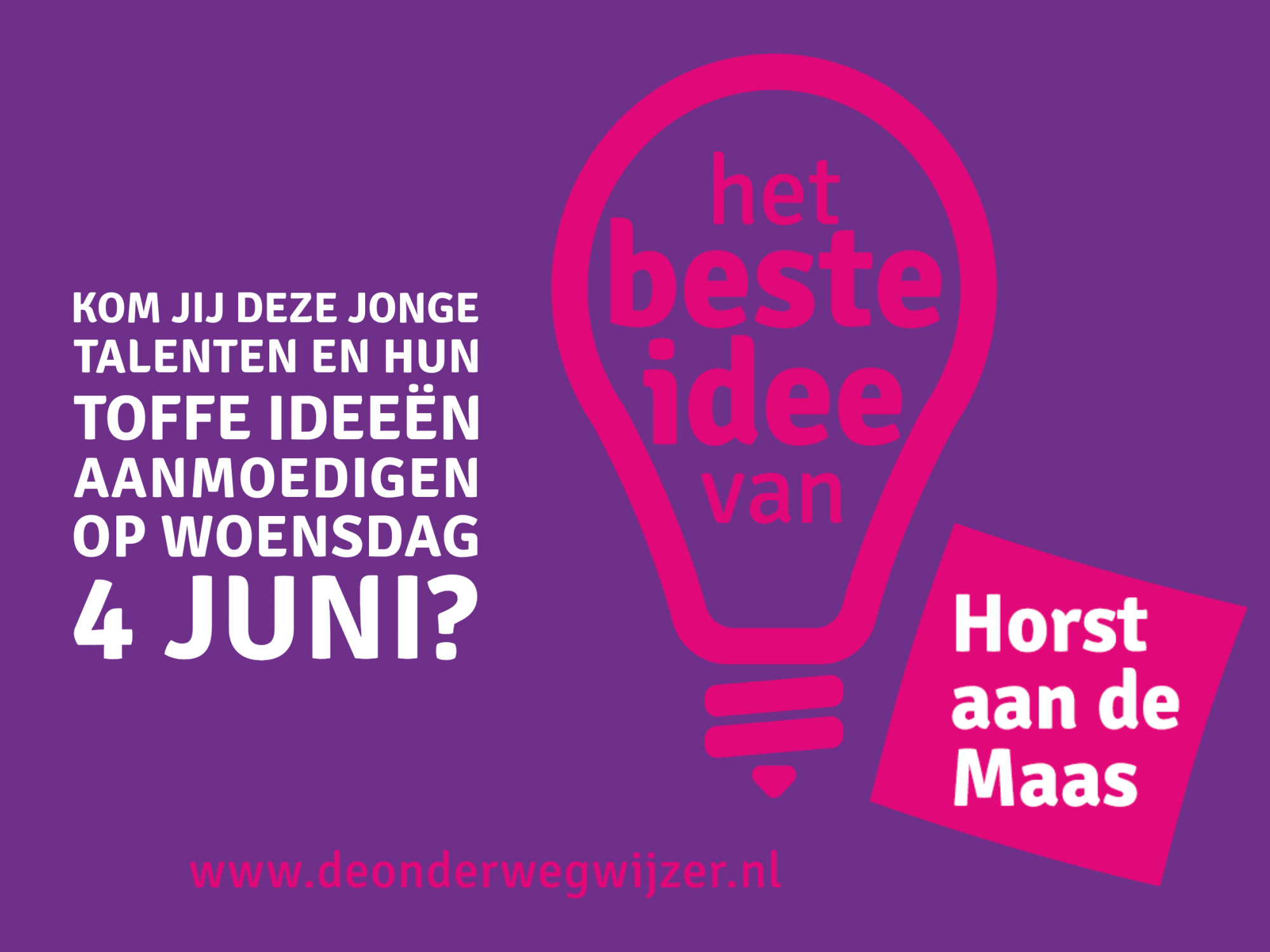 Het Beste Idee van Horst aan de Maas - editie 2025